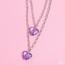 Load image into Gallery viewer, Layered Love Purple Necklace