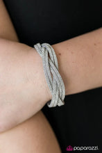 Load image into Gallery viewer, Rock Star Shimmer Silver Wrap