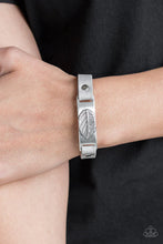 Load image into Gallery viewer, Take the Leaf Silver Wrap