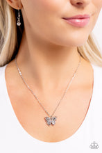 Load image into Gallery viewer, Whispering Wings White Necklace