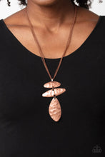 Load image into Gallery viewer, Monochromatic Model Copper Necklace