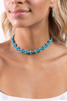 Dreamy Duchess Blue Choker