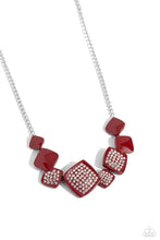 Load image into Gallery viewer, Twinkling Tables Red Necklace
