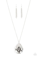 Load image into Gallery viewer, Surrealist Sparkle Silver Necklace