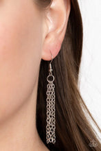 Load image into Gallery viewer, Surrealist Sparkle Silver Necklace