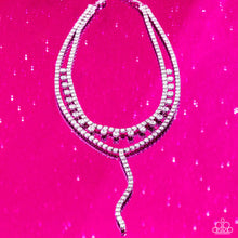 Load image into Gallery viewer, Champagne Night White Choker