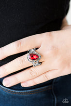 Load image into Gallery viewer, Grammy Grandeur Red Ring