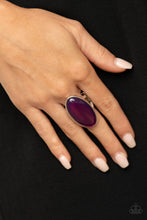 Load image into Gallery viewer, Mystic Moon Purple Ring
