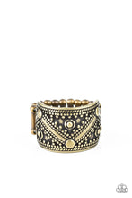 Load image into Gallery viewer, Primal Patterns Brass Ring