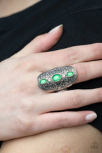 Load image into Gallery viewer, Promenade Paradise Green Ring