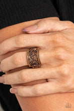 Load image into Gallery viewer, Regal Reflections Copper Ring