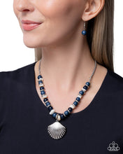 Load image into Gallery viewer, Seafaring Season Blue Necklace