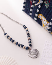 Load image into Gallery viewer, Seafaring Season Blue Necklace