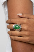 Load image into Gallery viewer, Rockable Refinement Green Ring