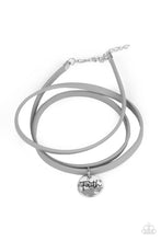 Load image into Gallery viewer, Wonderfully Worded Silver Triple Wrap