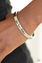 Load image into Gallery viewer, Love One Another Silver Cuff