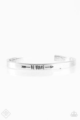 Brave and Bold Silver Cuff