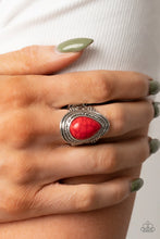 Load image into Gallery viewer, Saguaro Scene Red Ring