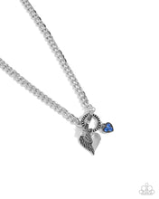 Load image into Gallery viewer, Cherub Chic Blue Necklace