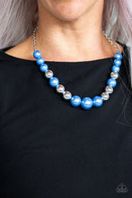 Load image into Gallery viewer, Take Note Blue Necklace