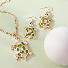 Load image into Gallery viewer, Turtle Tale Rose Gold Necklace