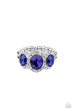 Load image into Gallery viewer, Royal Residence Blue Skinny Band Ring