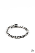 Load image into Gallery viewer, Stageworthy Sparkle Black Coil Bracelet