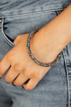 Load image into Gallery viewer, Stageworthy Sparkle Black Coil Bracelet