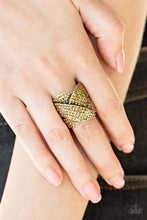 Load image into Gallery viewer, Scandalous Shimmer Brass Ring
