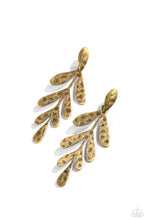 Load image into Gallery viewer, Jungle Fauna Brass Earrings