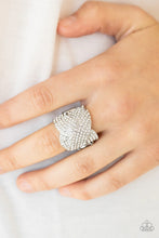 Load image into Gallery viewer, Scandalous Shimmer White Ring