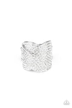 Load image into Gallery viewer, Scandalous Shimmer White Ring