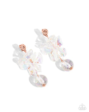 Load image into Gallery viewer, Ignited Iridescence Copper Post Earrings