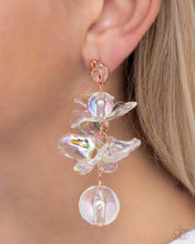 Load image into Gallery viewer, Ignited Iridescence Copper Post Earrings