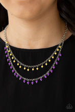 Load image into Gallery viewer, Dainty Distraction Purple Necklace
