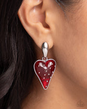 Load image into Gallery viewer, Glossy Goodwill Red Post Earrings
