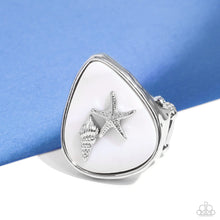 Load image into Gallery viewer, Seaside Serendipity White Ring