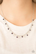 Load image into Gallery viewer, Dinner Party Demure Purple Necklace