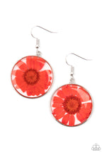 Load image into Gallery viewer, Forever Florals Red Earrings