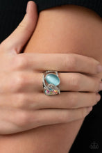 Load image into Gallery viewer, Selfie Indulgence Blue Ring