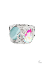 Load image into Gallery viewer, Selfie Indulgence Blue Ring