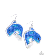 Load image into Gallery viewer, Dynamic Dolphin Seed Bead Blue