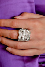 Load image into Gallery viewer, Six Figure Flex White Ring