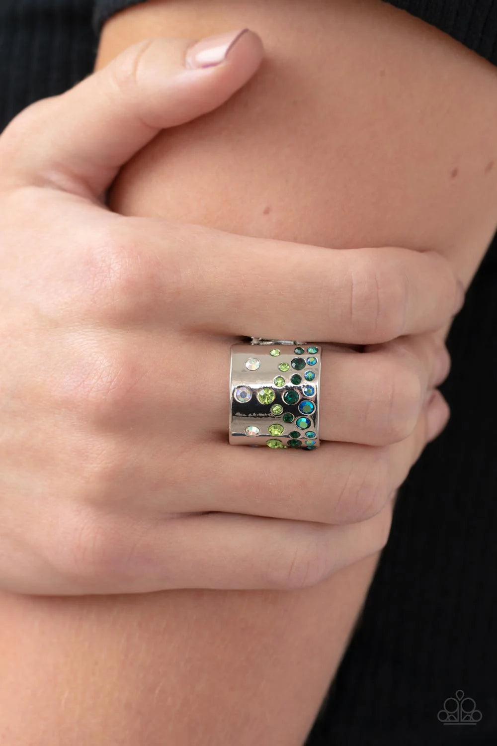 Sizzling Sultry Green Ring