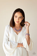 Load image into Gallery viewer, Duchess Dior Purple Necklace