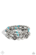 Load image into Gallery viewer, Garden Party Passion Blue Bracelet