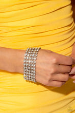 Load image into Gallery viewer, Glassy Gallery White Bracelet
