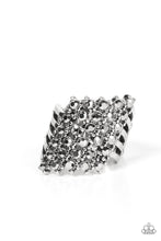 Load image into Gallery viewer, Slanted Smolder Silver Ring