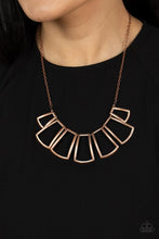 Load image into Gallery viewer, Full-Fledged Framed Copper Necklace