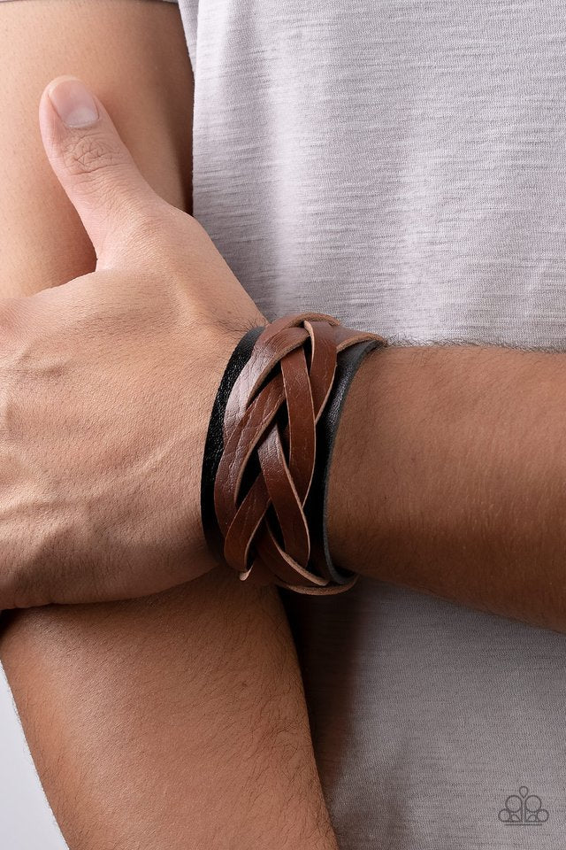 Rein It In Black Urban Bracelet